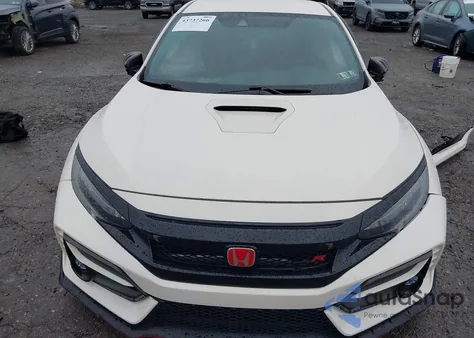 2020 Honda Civic Type R Touring из США, поврежденный, VIN SHHFK8G73LU201725